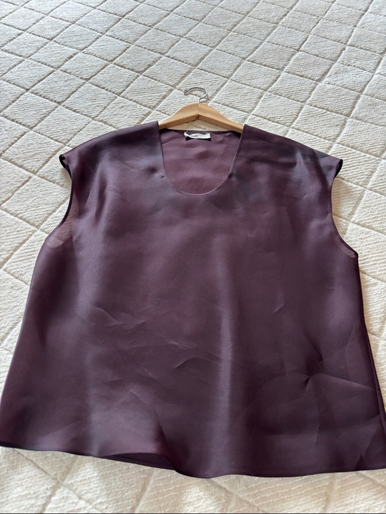 KHAITE Tops - KHAITE silk organza chocolate brown top
Special occasion top 
Never worn